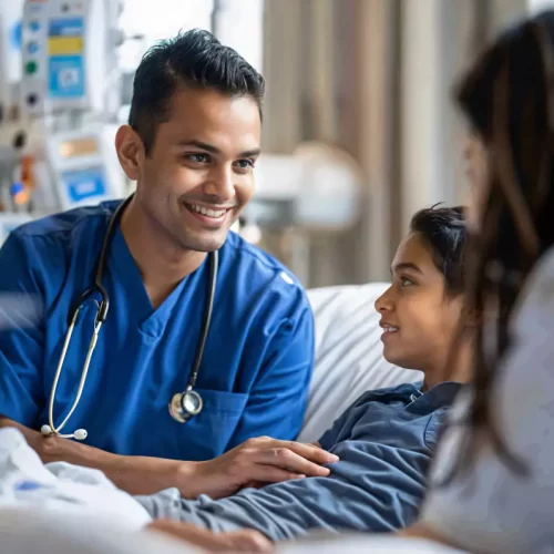 Doctor patient